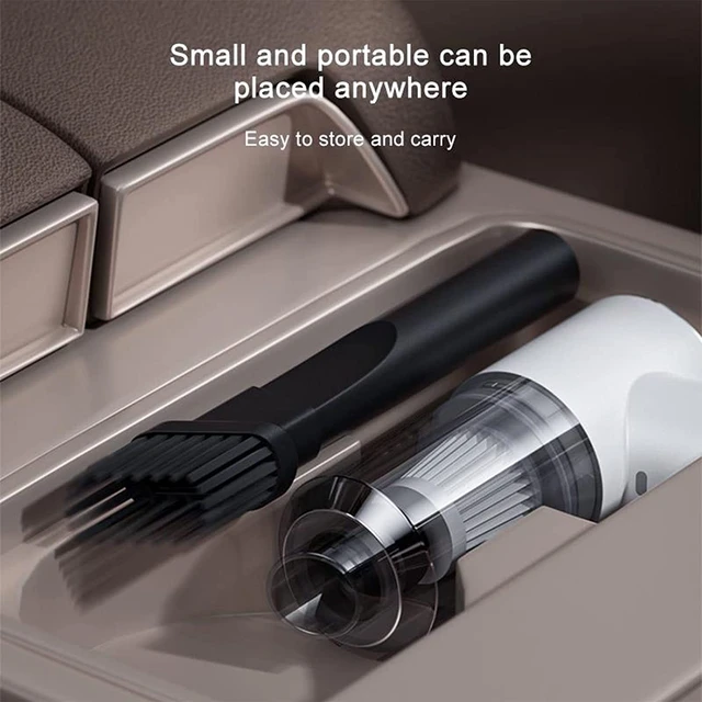 Acheter Aspirateur de voiture sans fil Portable 6000PA 120W, outils de  nettoyage de voiture avec filtre lavable à main Rechargeable pour voiture