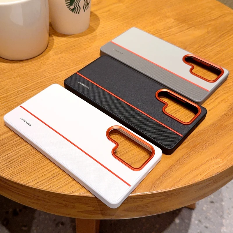 Stylish PU Leather Skin Protective Phone Case - Premium Back Cover