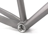 Cadre de vélo de route tout-terrain G2 en alliage d'aluminium léger, fourche en fibre de carbone, axe traversant, frein à disque, crochet de dérailleur UDH 4