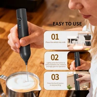 Mousseur à lait électrique portable et pratique à chargement USB pour poudre de protéines 4