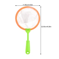 4pcs Children's Plastic Fishing Nets Kids Bug Bath Colored Catcher Nets Collecting Adventure Tool Child Park Fishing Tools 2
