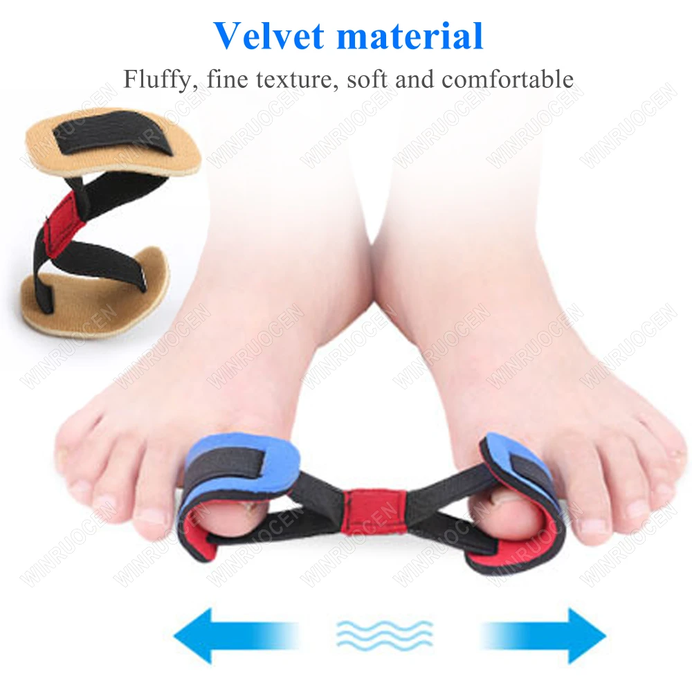 Unisex Hallux Valgus Corrector Set Daumen Training Schiene Bunion Realignment Strap Big Toe Straightener Relief Aid WINRUOCEN – Detail 6
