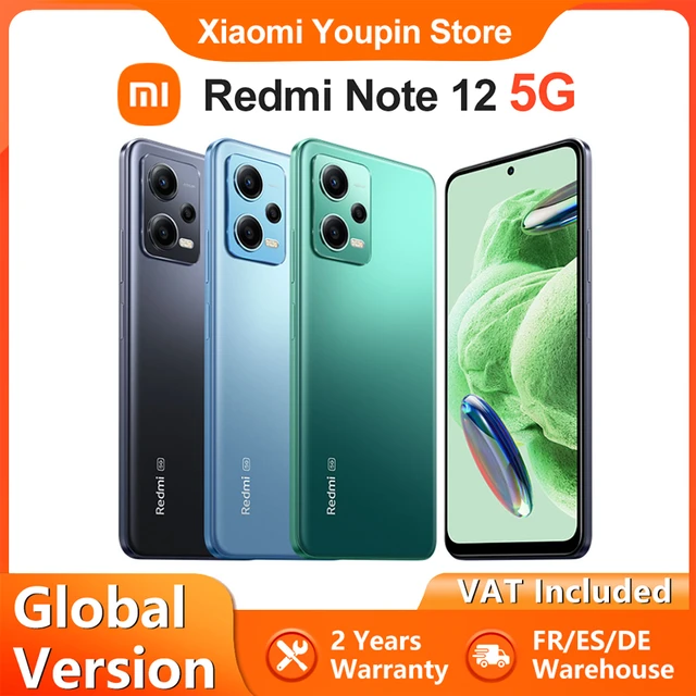 Xiaomi Redmi Note 12 5G Global Version Smartphone NFC Snapdragon 4