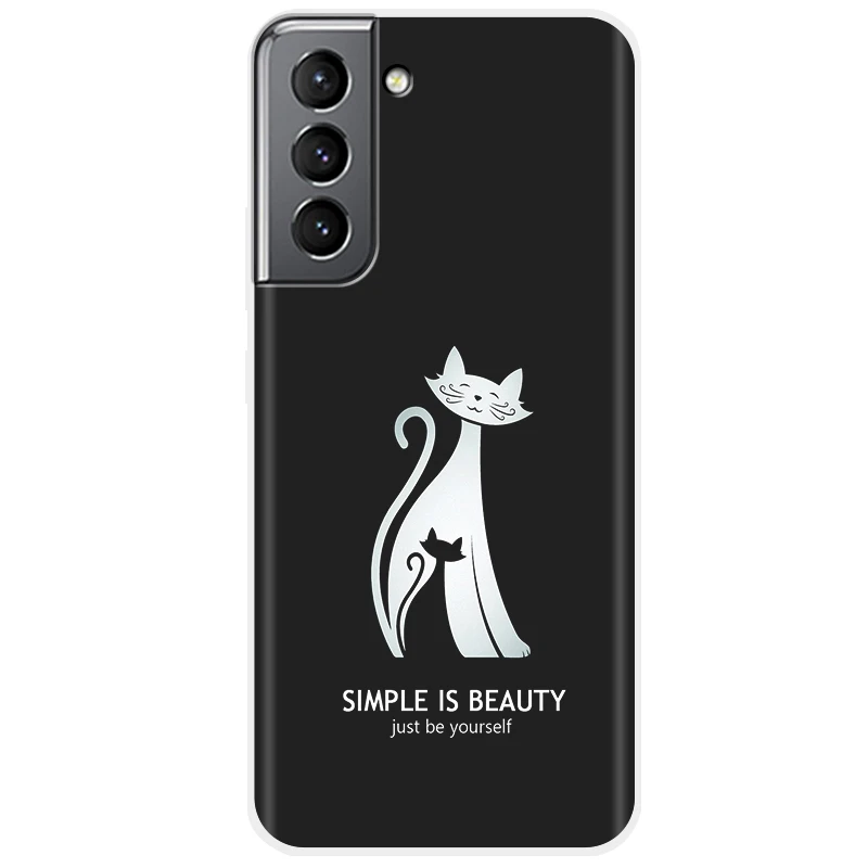 Enhanced Silicone Back Cover for Samsung Galaxy S21 Series