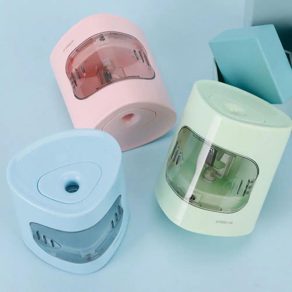 

Детские школьные офисные принадлежности подарок для детского сада канцелярские принадлежности Автоматическая точилка для карандашей ручная электрическая точилка для карандашей