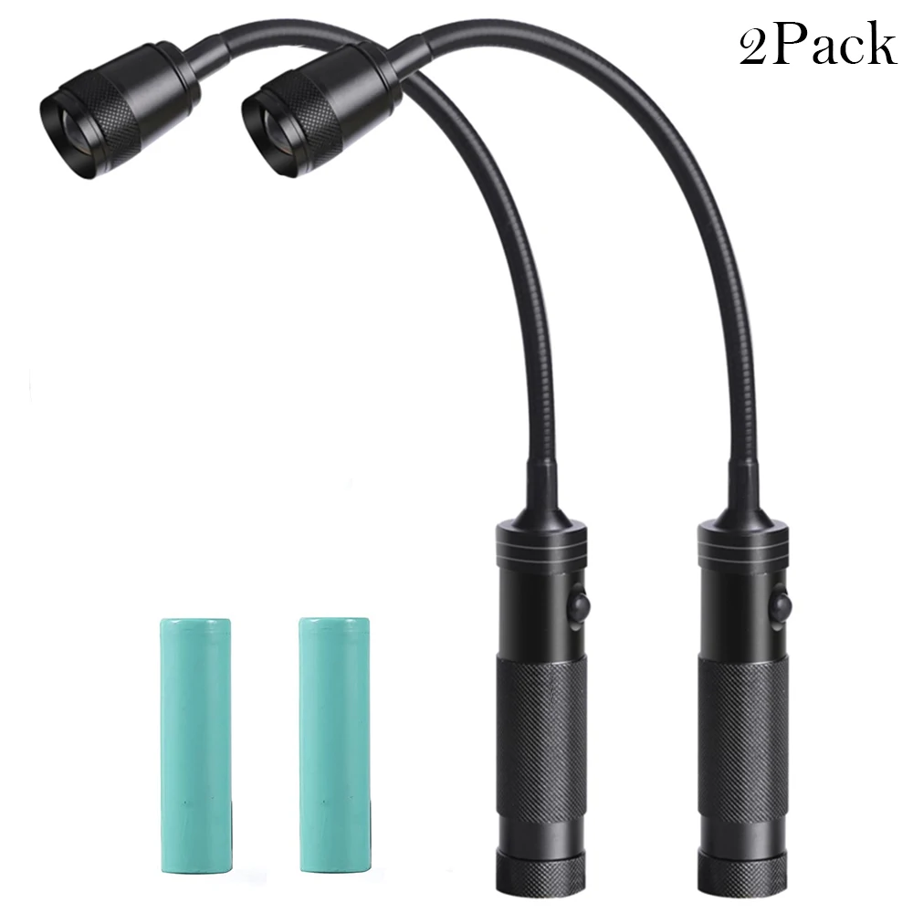 400LM Rechargeable LED Work Light – Magnetic Base, Foldable Grill & Camping Light With Hook, Perfect Gift For Men & Dad - View #10