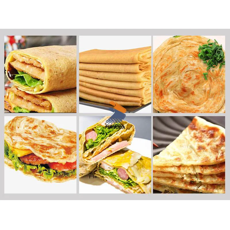 Commercial Professional Gas Industrial Crepe Pancake Making Machine Counter Top Crepe Makers 6