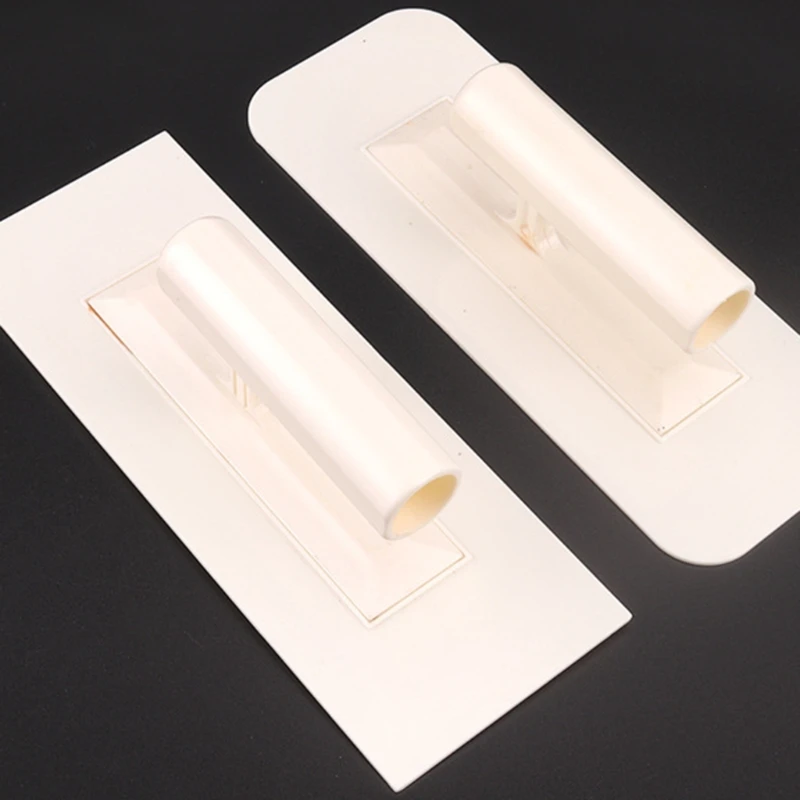 Building Trowel Plastic Plastering Trowel Tile Flooring Bricklayer Concrete Tools 9.4x3.5in Cement Concrete M4YD bricklaying trowel square notched trowel concrete hand edger