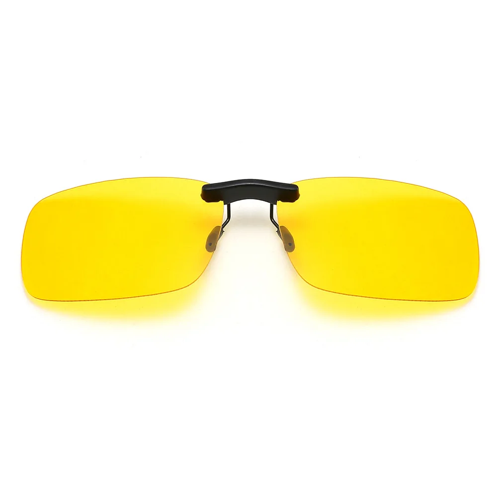 Polarized Sunglasses Unisex Polarized Clip on Driving Glasses Sunglasses Day Vision UV400 Lens Driving Night Vision Riding Sunglasses Clip