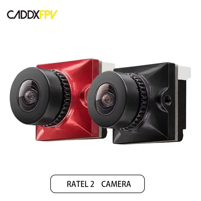 Caddx Ratel 2 V2 FPV Camera Ratel2 2.1mm Lens 1200TVL 16:9/4:3 NTSC/PAL Switchable 19*19mm Micro Lens For FPV Racing Drone 2