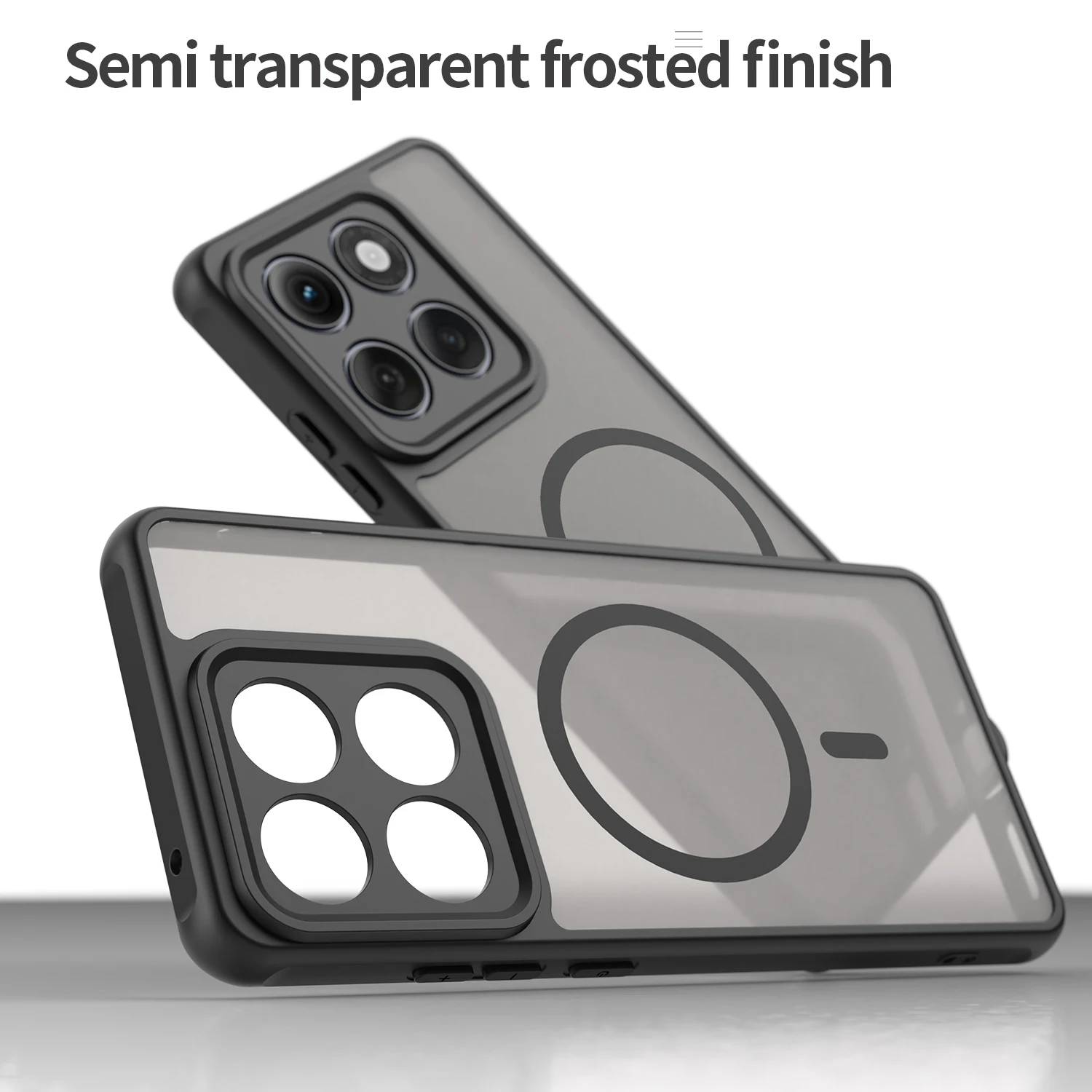 Matte Finish Translucent Case with MagSafe & Drop Protection