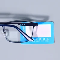 Lunettes de lecture carrées en métal pour hommes, grand cadre, charnière à ressort, presbytie, blocage de la lumière bleue, Protection des yeux, + 75 + 125 + 175 + 4 6