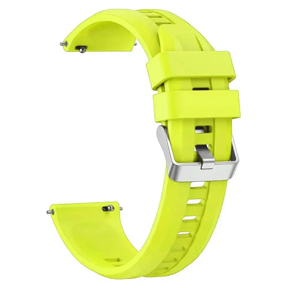 Silicone Sport Wristband Accessory for Smartwatches - 22mm Strap