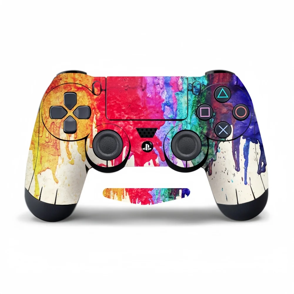 Game Controller Sticker Anti-slip Dustproof Protective Skin For PlayStation 4 PS4 Joystick Controller Accessories Decal