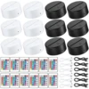 2/4/6/8/10/12 Pcs LED Lamp Base Table 3D Night Light Base With Remote Control And USB Cable 16 Colors Light Stand Wholesale 2