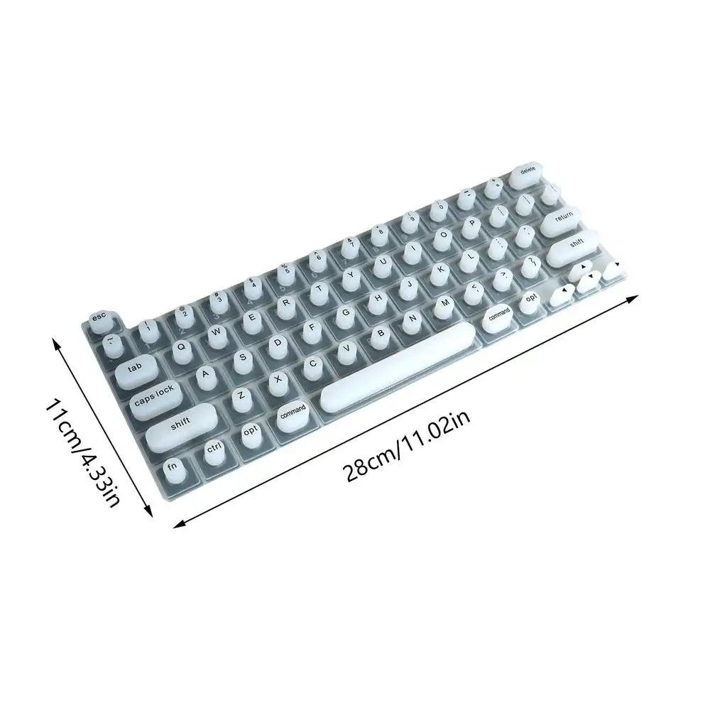 thumbnail image 2 of Long Nail Keyboard Bubbles, Reusable Silicone Keyboard Cover, Sticky Pad Protector For Computer, Laptop, Desktop, Notebook, Typing, Home, School, Dorm Room, Internet Café 2 of 12