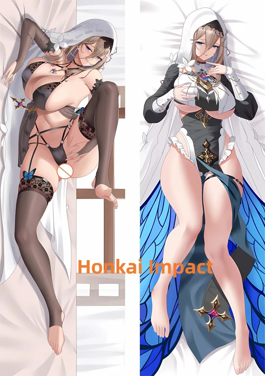 

Dakimakura Anime Pillow Case Honkai Impact Double-sided Print Of Life-size Body Pillowcase Gifts Can be Customized