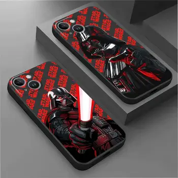 스타워즈 다스 베이더 휴대폰 케이스, 아이폰 11 프로 7 6s 14 XS X SE 15 프로 맥스 13 12 미니 XR 8 플러스 소프트 커버