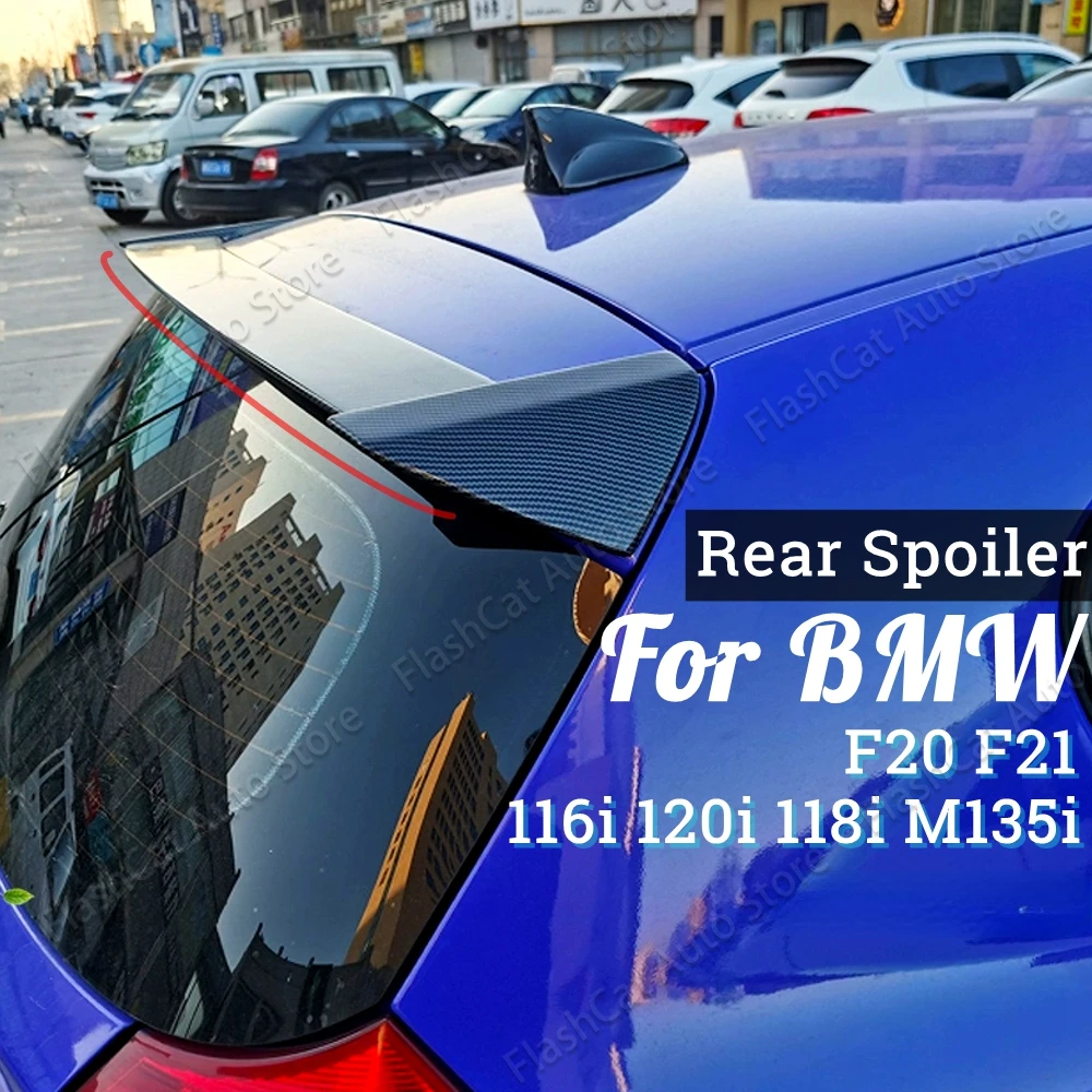 F20 F21 Mp Style Posteriore Tronco Spoiler Per Bmw Serie 1 116I 120I 118I M135I M140I Hatchback Posteriore Tetto Ala 2011-2019 Carbon Look