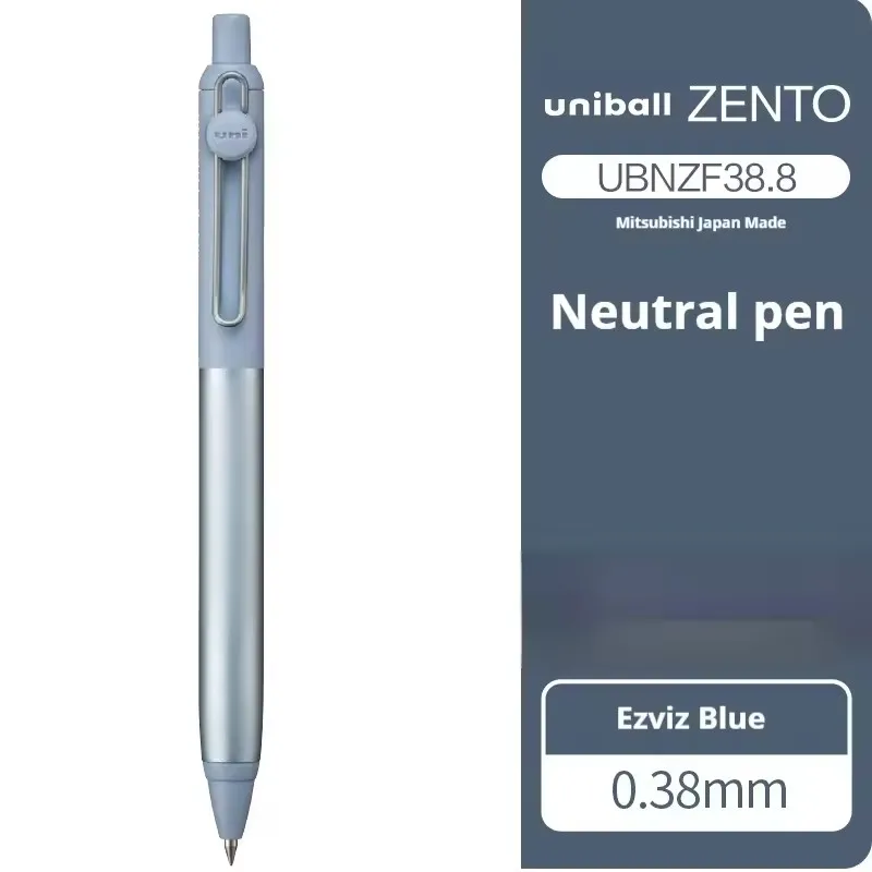 New Uni uniball Zento Metal 0.38mm/0.5mm Signature Gel Pen
