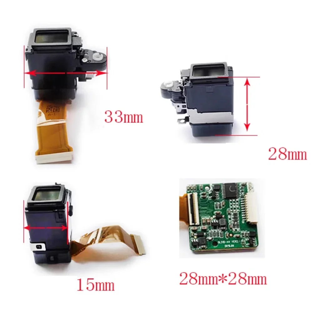 Viseur OLED 0.39" 1024x768 pour FPV Drone - Micro AV HDMI