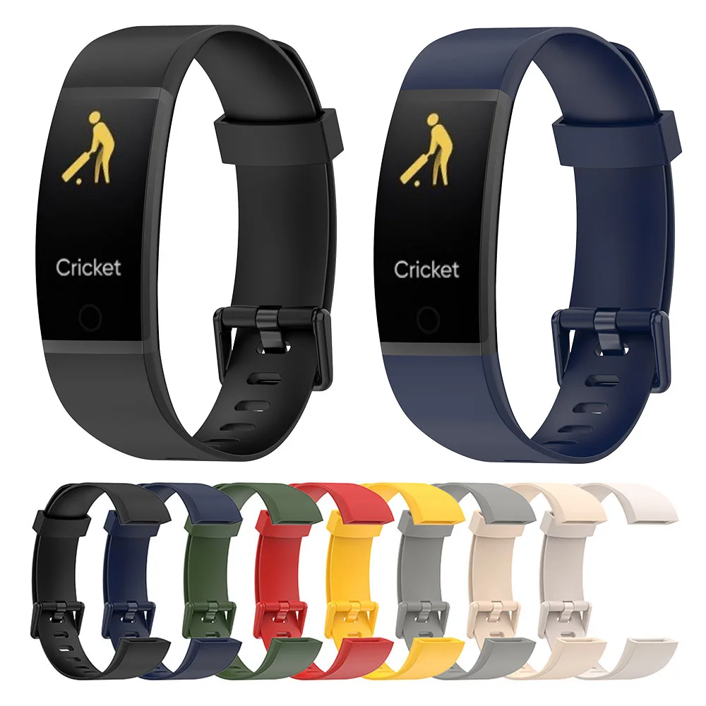 Cinturino In Silicone Sostitutivo Per Realme Band 2, 18 Mm, Quick Release, Colori Vivaci - 5