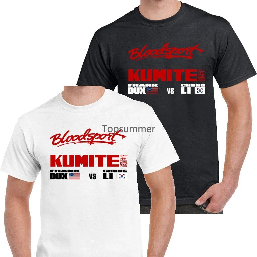 

Bloodsport Frank Dux Vs Chong Li Kumite Retro T-Shirt Usa Size