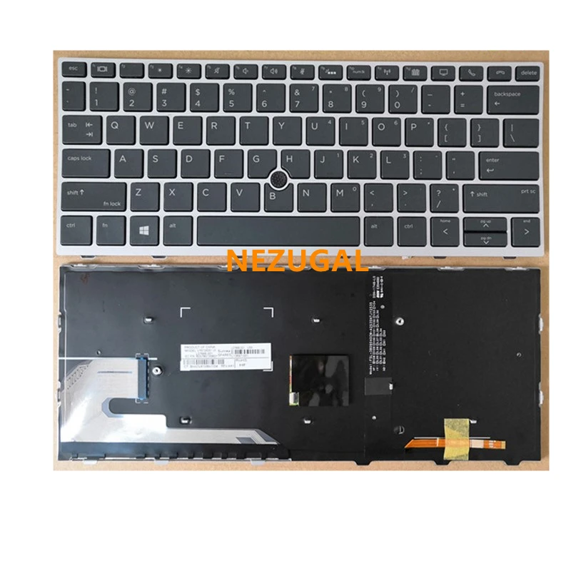 Tastiera Americana Retroilluminata Per Hp Elitebook 730 G5 735 G5 830 G5 836 G5 Tastiera Inglese Per Laptop