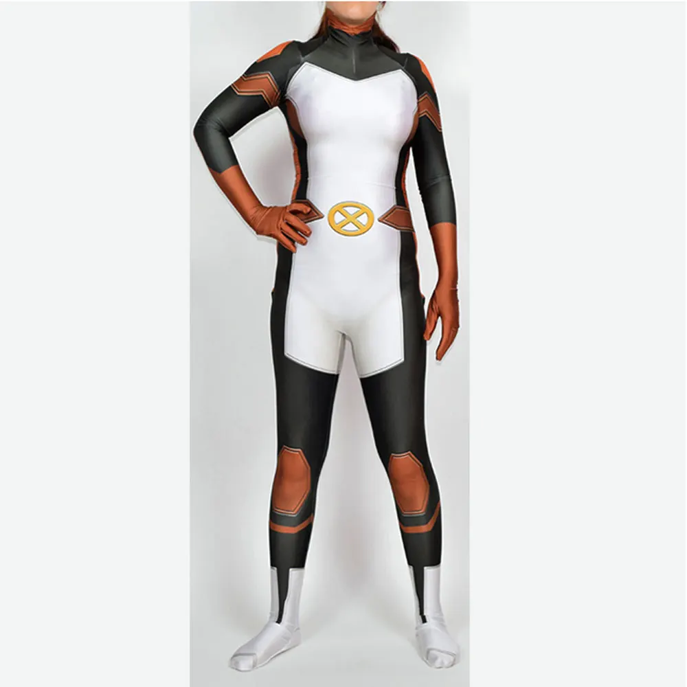 thumbnail image 1 of Halloween x-disfraces de Cosplay de hombres X men Dark Phoenix Jean Grey trajes Rogue Zentai Kitty Pryde Shadowcat Storm Mystique body, 1 of 5