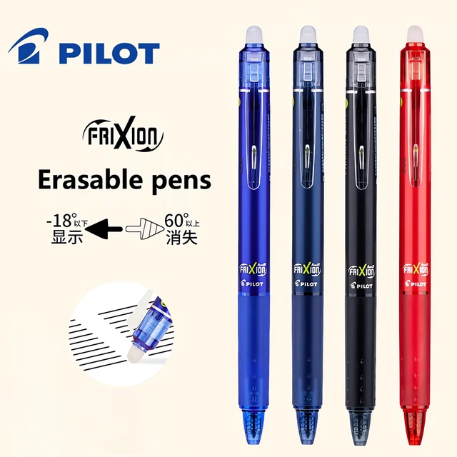 Bolígrafos de tinta de gel FriXion, borrables y recargables, de punta fina