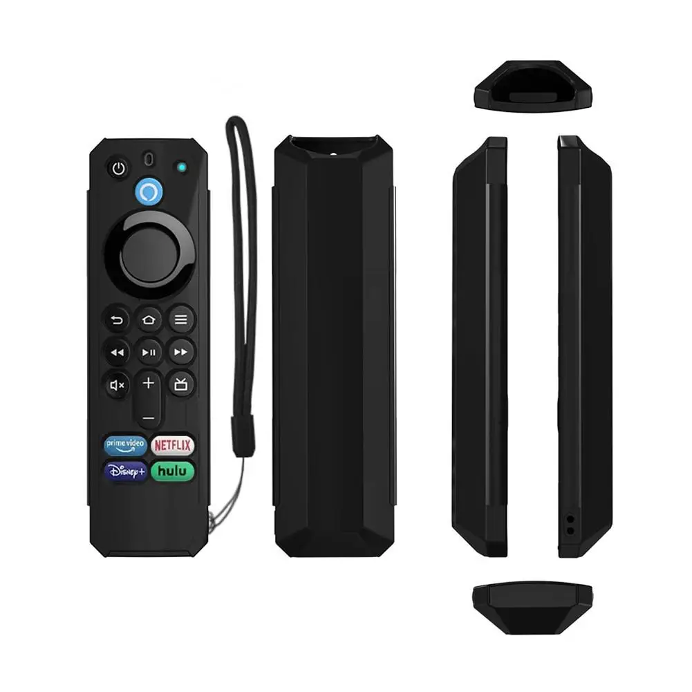 Custodia Protettiva In Silicone Remoto Custodia Antipolvere Antigoccia Compatibile Per Amazon Alexa Voice Remote 3Rd Gen