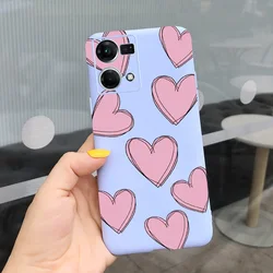Cute Feather Soft Painted Phone Cover - Stylish Protective Bumper Case for F21 Pro 4G (Case-c01)