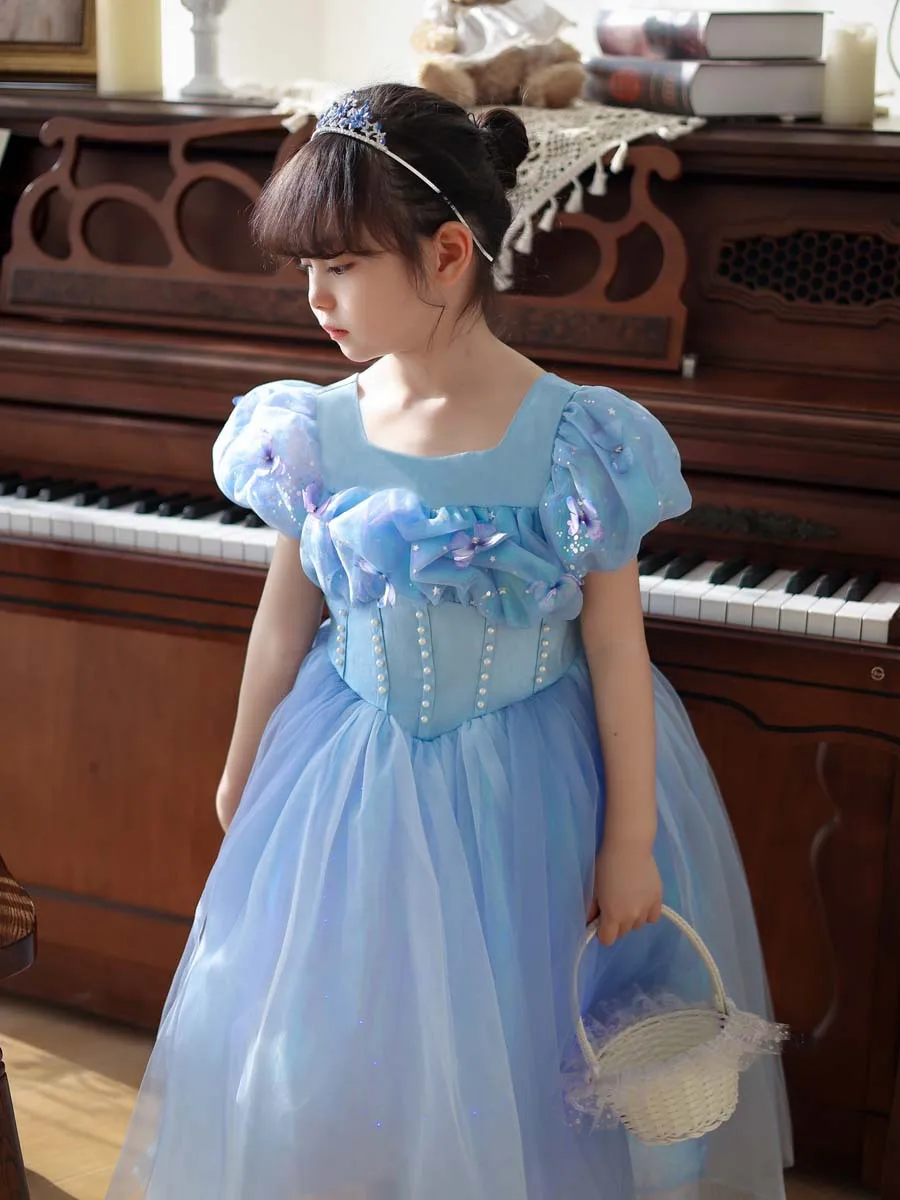 Fancy Dress Princess Dress Up Wardrobe Kids Dressing Princess