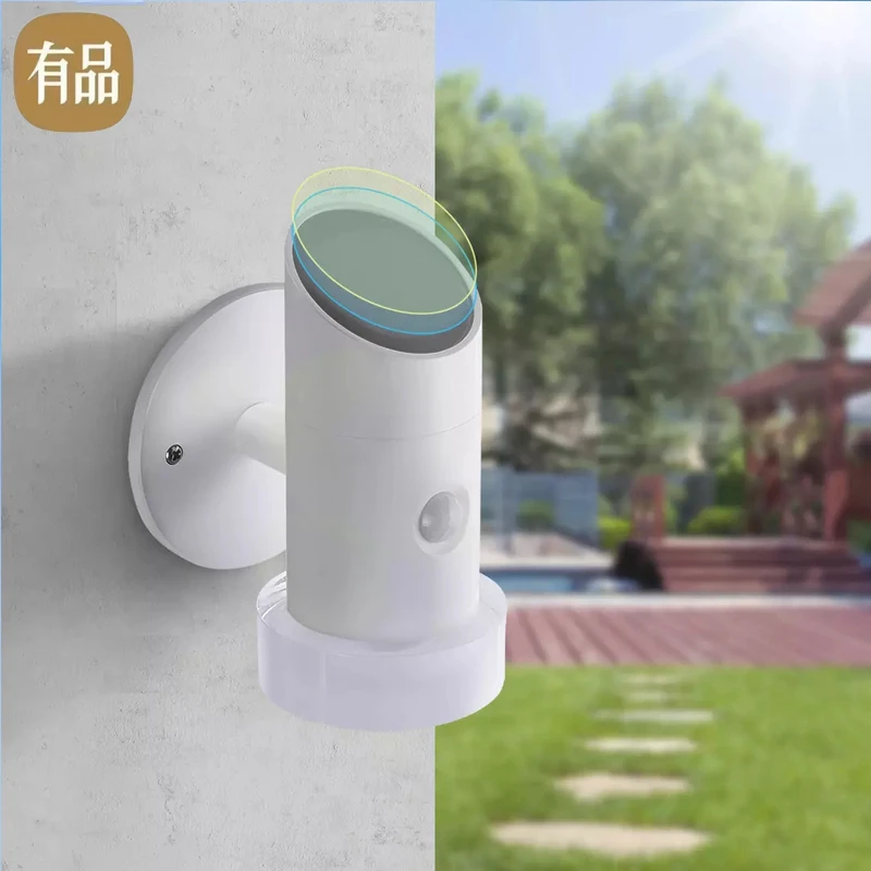 

Solar sensor wall light level 4 waterproof human body sensor smart light 2 mode solar wall light