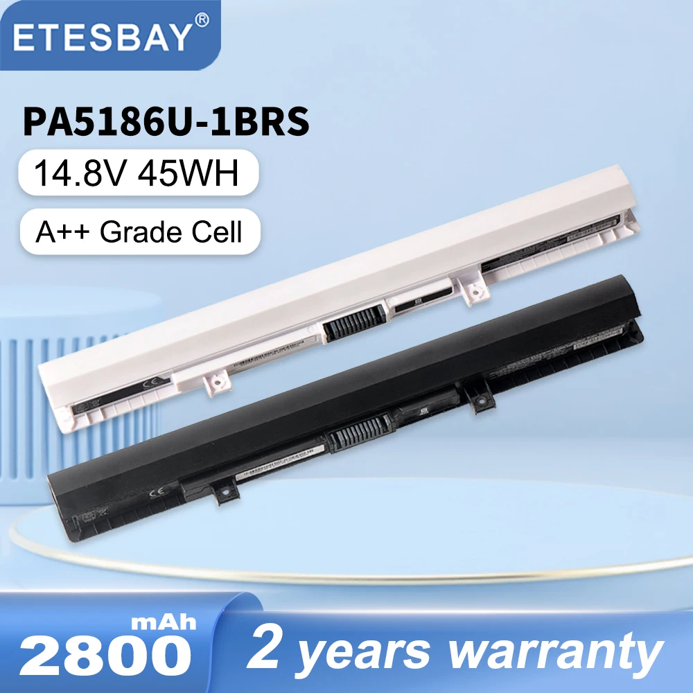 Etesbay-bateria para Toshiba Satellite 14.8v 2800mah C50d C55 C55d C55t L55 L55d L55t Pa5185u1brs Pa5184u-1brs