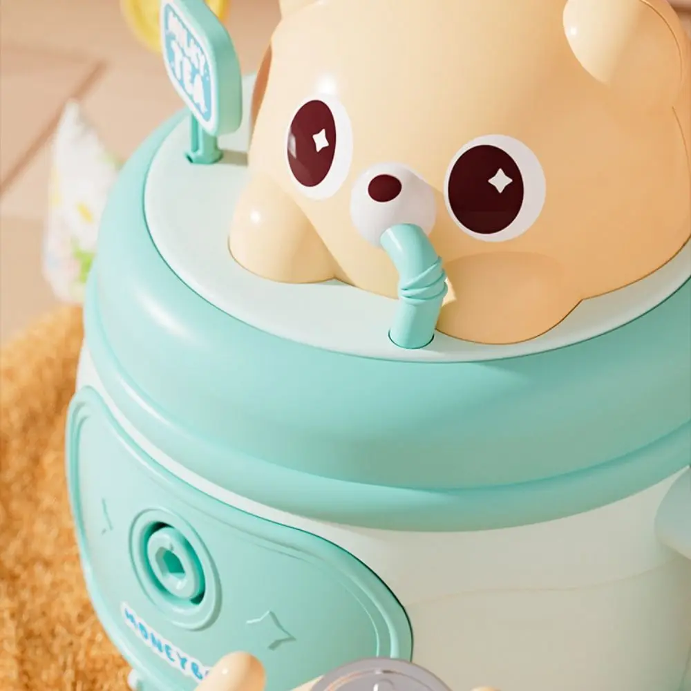 Simulated Bear Water Cup Storage Tank Savings Tank Animal Design Money Organizer Jar Portable Openable Money Storage Pot Kid Toy