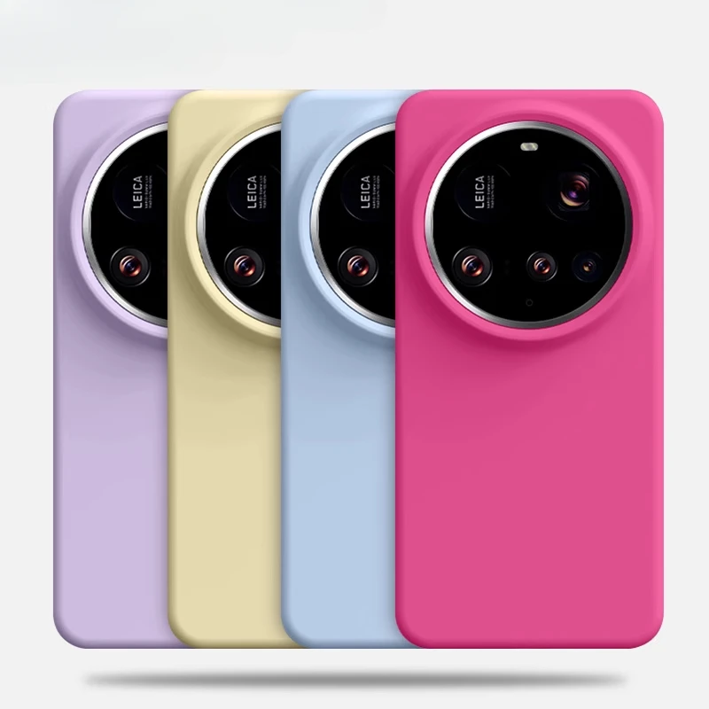 Premium Liquid Silicone Protective Case with Flocked Interior