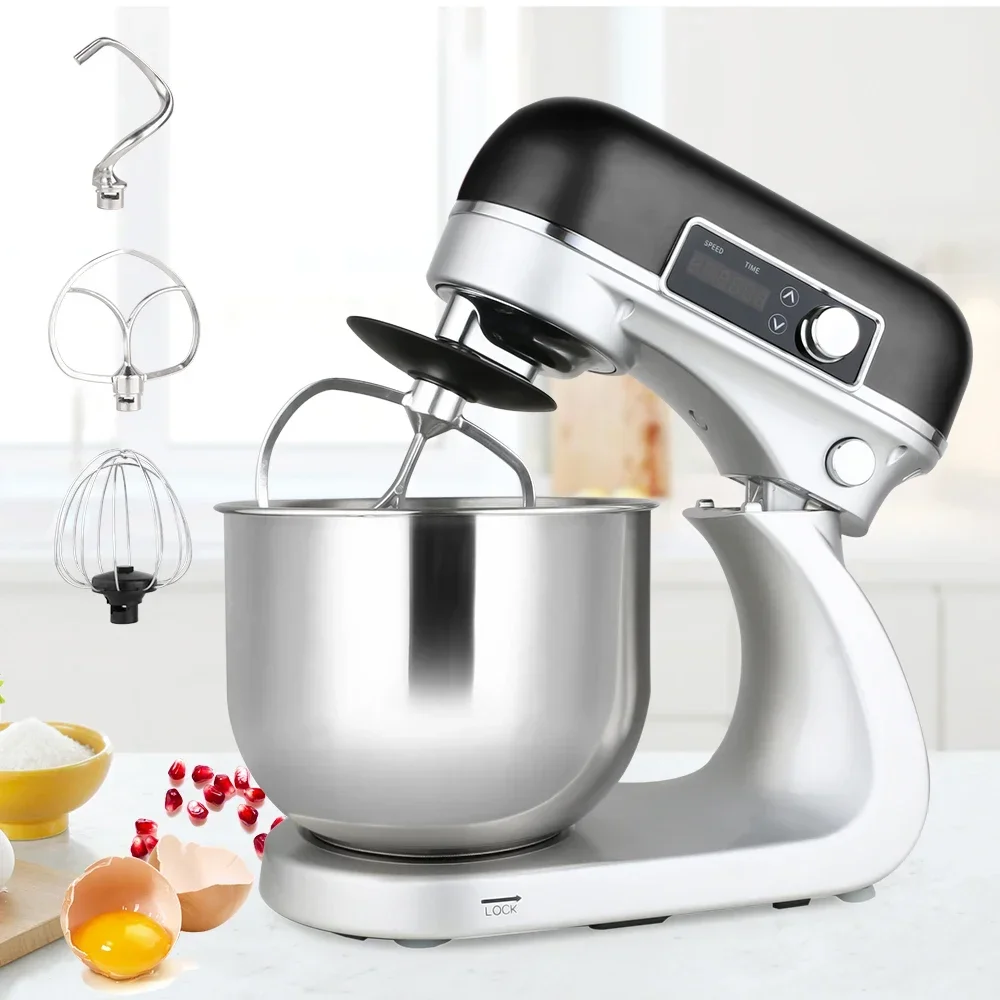 Small Kitchen Appliances 800W 6L Food Stand Mixer Dough Cake Machine