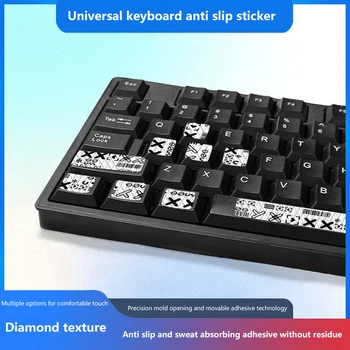 Pegatina de teclado mecánico antideslizante para Gamer 2