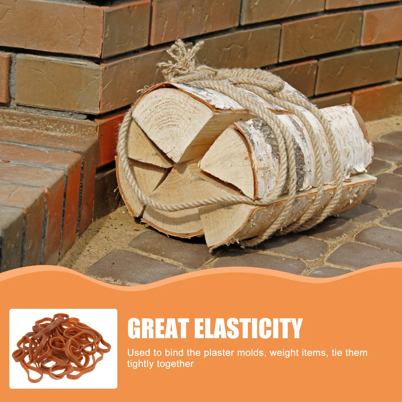 1 세트 두꺼운 고무 밴드 바인딩 벨트 다기능 탄성 스트랩 금형 고정 헤비 듀티 고무 밴드 산업용 도자기 도구