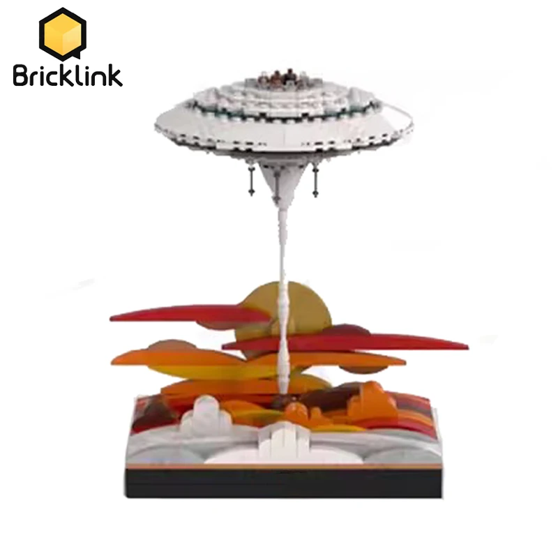 

Идеи для Bricklink: MOC Star Movie Bespin микро Диора облачный город, наборы креативных строительных блоков, детские игрушки, рождественский подарок