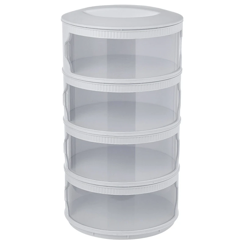 

AT35 Stackable Food Dome Multi-Layer Transparent Insulation Cover Dustproof For Refrigerator Kitchen Accessories