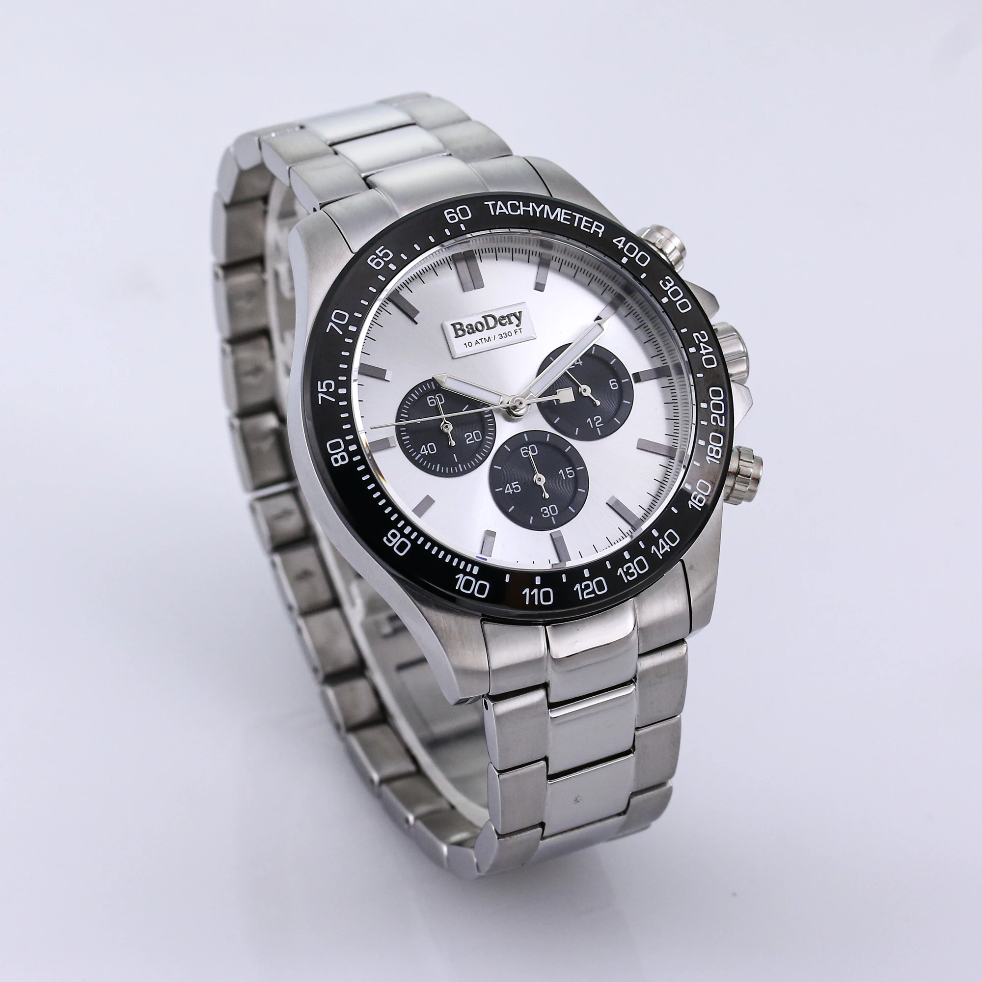 2024 BAODERY QUARTZ  Watches Sports Top Brand  Luxury Men's Watch Male Wristwatch New 42mm