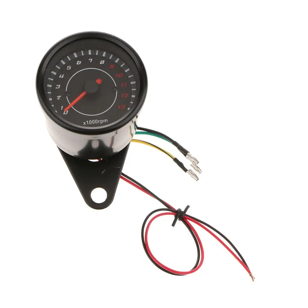 2.56`` 13000rmp Motorcycle RPM Electrical Tachometer Gauge Bracket For
