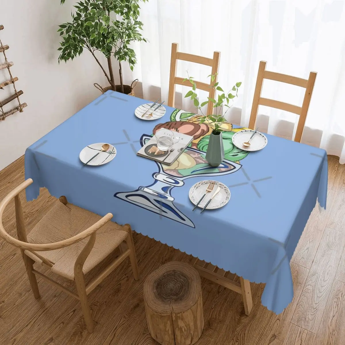 

Gelato Tablecloth 54x72in wrinkle resistant Home Decor Festive Decor