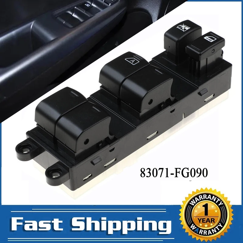 Interrupteur Vitre électrique Conducteur Avant Gauche Subaru Forester 2008-2013 - Neuf