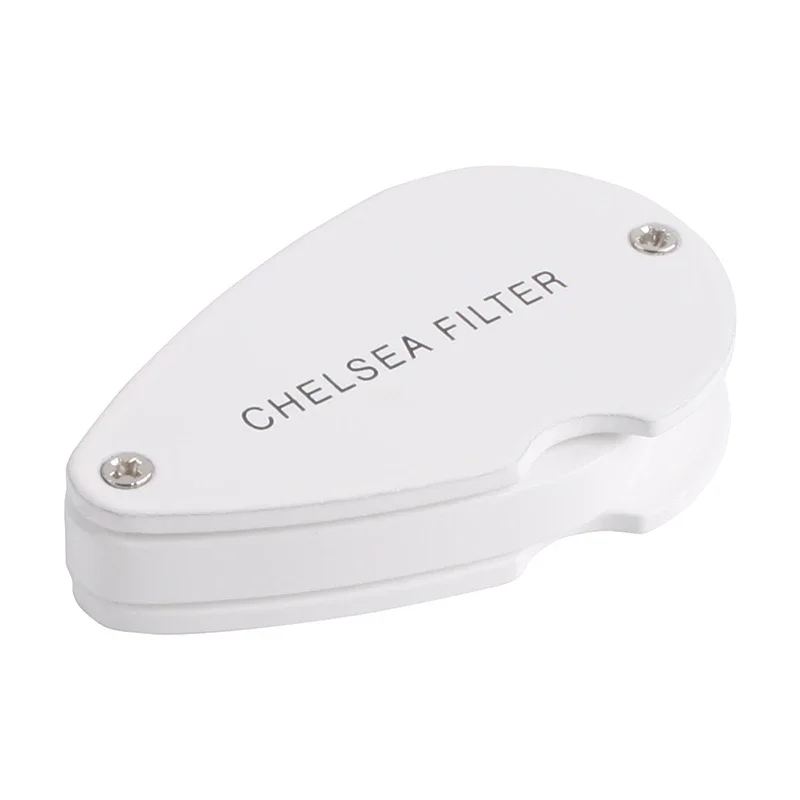 전문 첼시 필터 Gemologists 컬러 스톤 식별 접이식 루페 이색 광학 필터