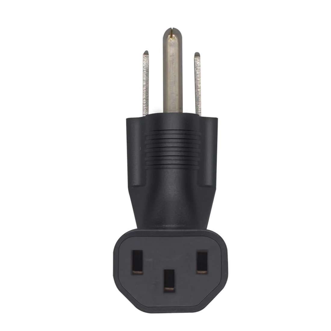 JORINDO PDU UPS 전원 어댑터 미국 플러그 변환기, Nema 5-15P Male TO IEC320 C13 Female Right Angle Adapter