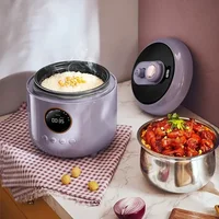Daewoo Electric Pressure Cooker 4 Liters Mini Rice Cooker Intelligent Multi-functional Automatic Electric Cooker 2 Inner Pots 1