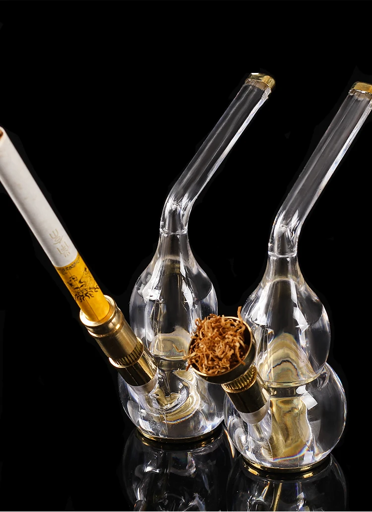Dual Cigarette Tobacco Smoking Pipe Water Filter Pipe Mini Shisha Hookah Water Bottle Filter Smoking Tobacco hookah pipes,hookah set,hookah mouthpieces,smoking pipe kit
